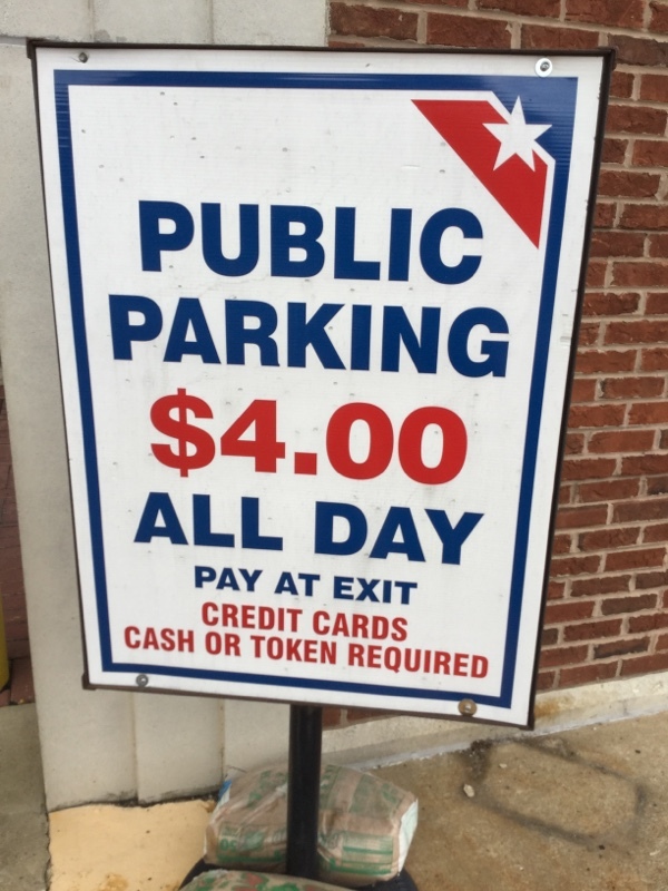 Street view of CARTA South Garage