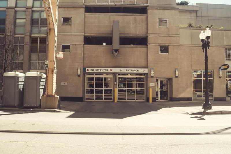 Street view of 180 N. Jefferson Garage