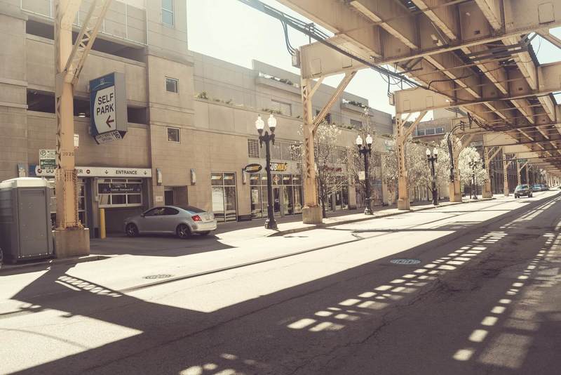 Street view of 180 N. Jefferson Garage
