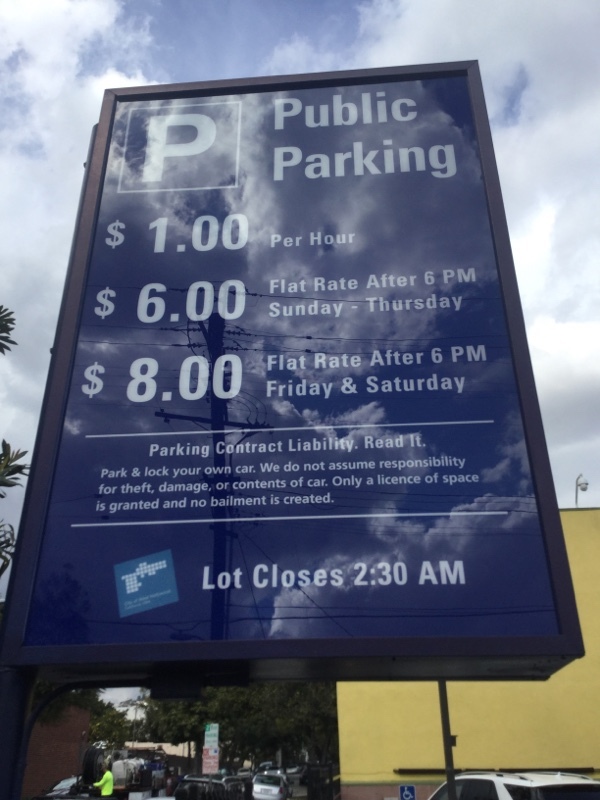 Street view of Orange Grove Lot