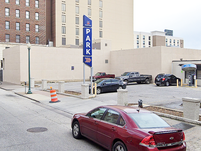 Parking near Autozone Park