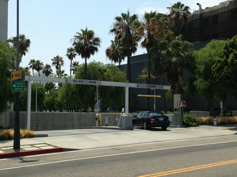 Street view of Main Library Structure