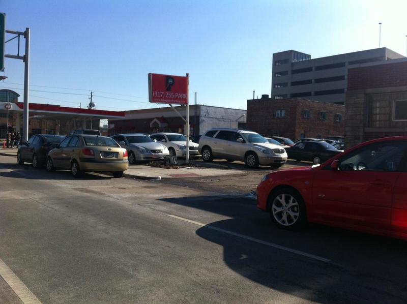 Street view of 419 E. Ohio St. Lot