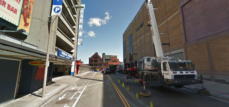 Street view of Hynes Auditorium Garage - Valet