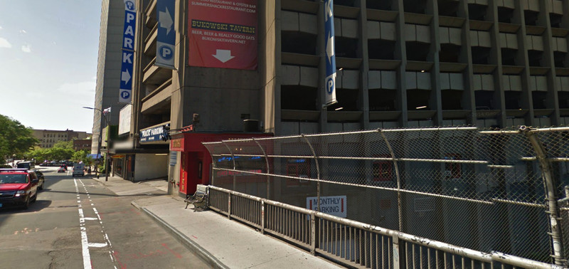 Street view of Hynes Auditorium Garage - Valet