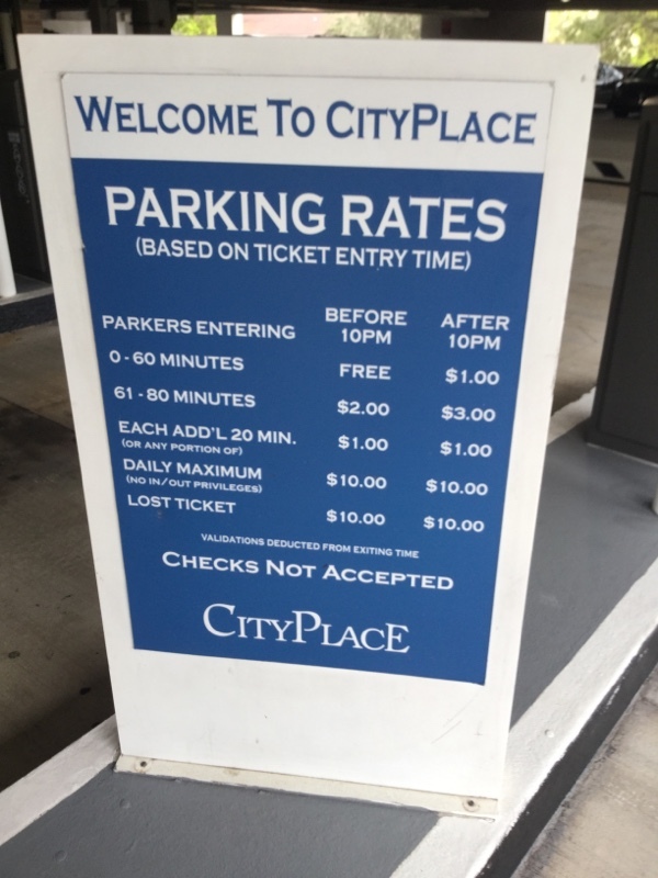 The Square (CityPlace) – One Parking