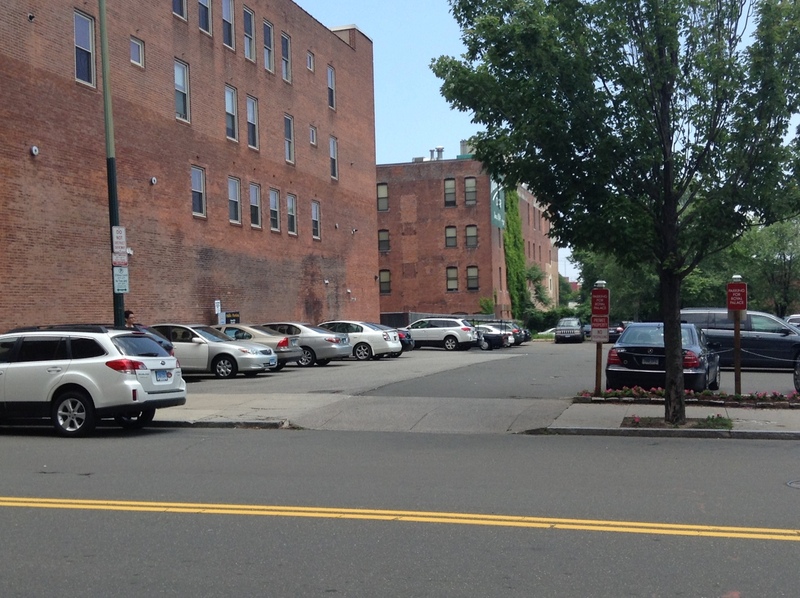 Street view of Orange/George Lot