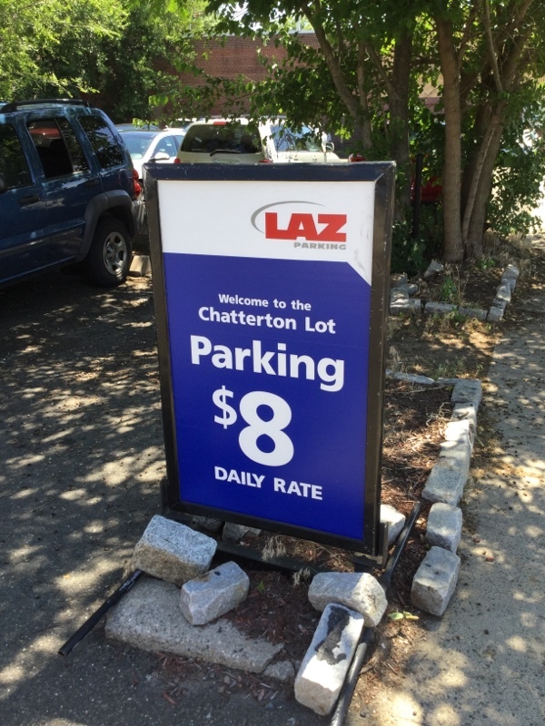 Street view of Orange/George Lot