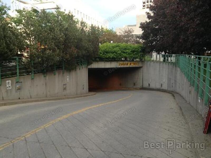 Street view of City Hall Garage (Lot 6)