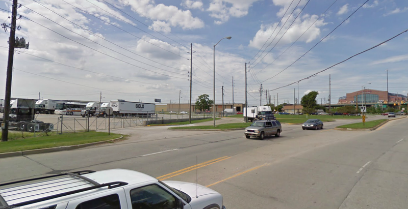 Street view of Sodrel Parking Lot