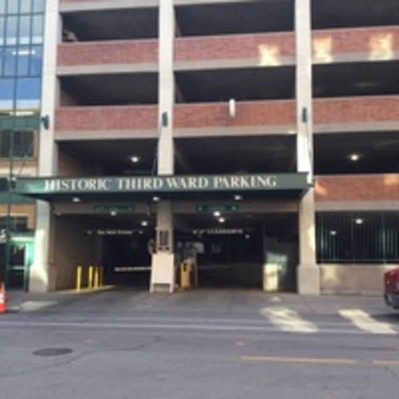 Street view of Historic Third Ward Water Street Structure