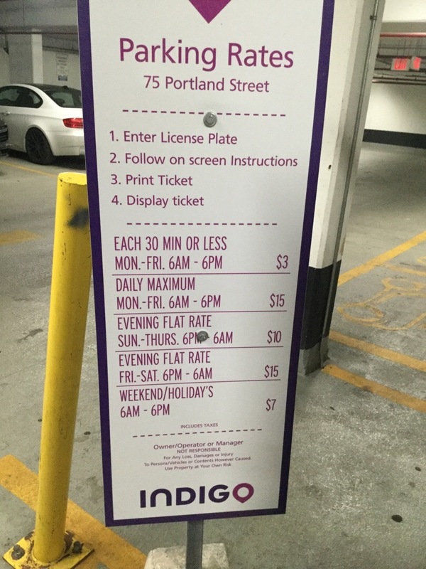 Street view of Portland St Garage