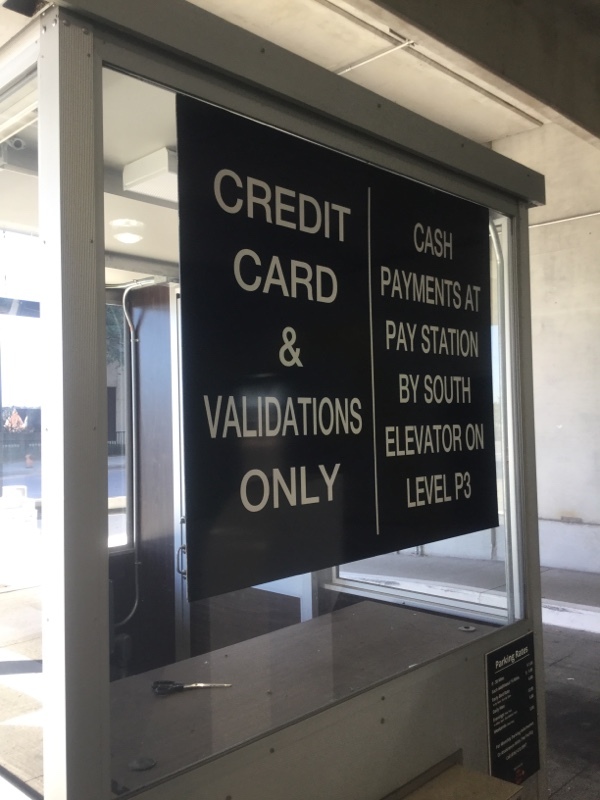 Street view of 11th & Cherry Garage