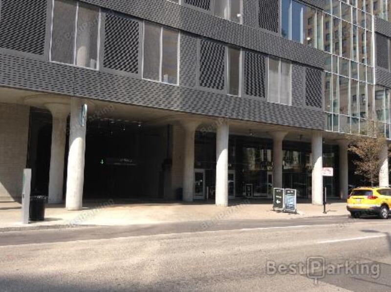 Street view of 5th & Race Garage