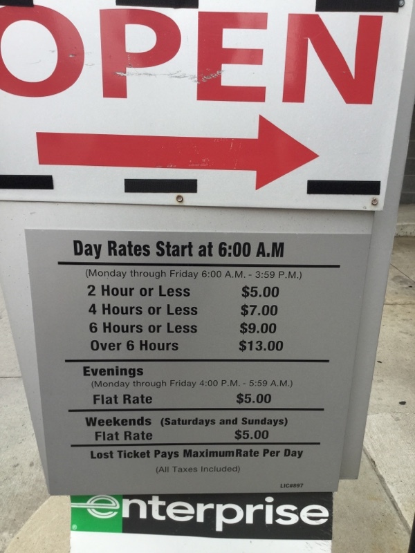 Street view of Grant Street Transportation Center (GSTC) Garages