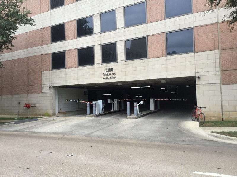 Street view of McKinney Garage