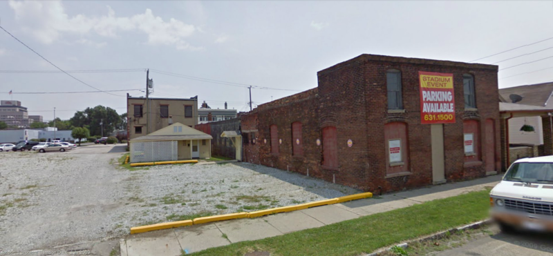 Street view of Denison Parking