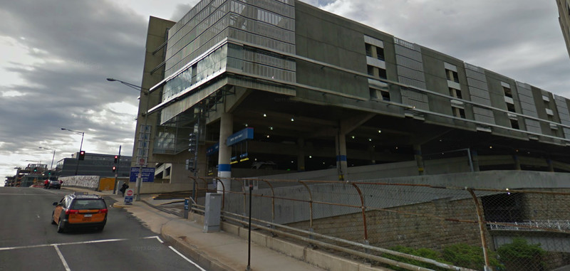 Street view of Union Station - Bus Parking