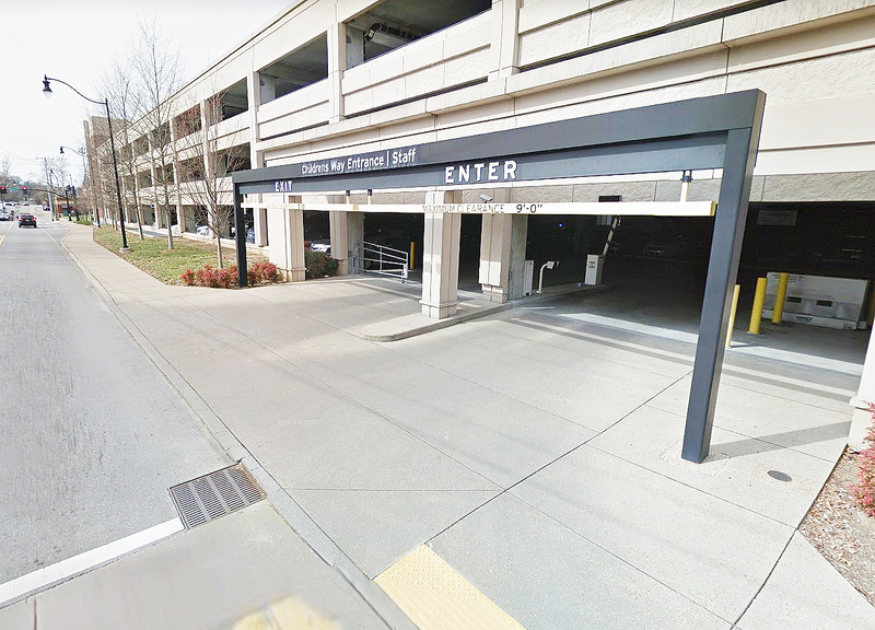 Street view of West Garage