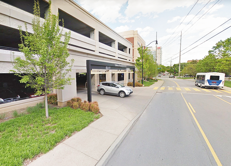 Street view of West Garage