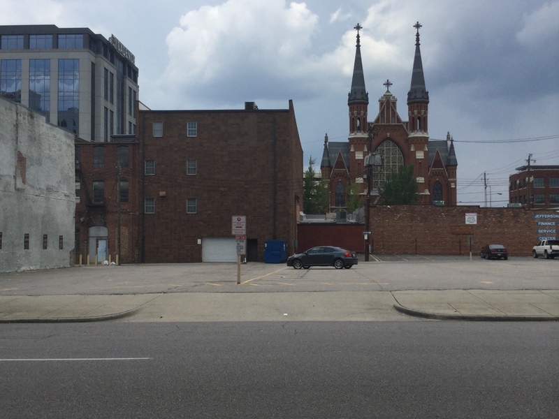 Street view of 2nd Ave N Lot