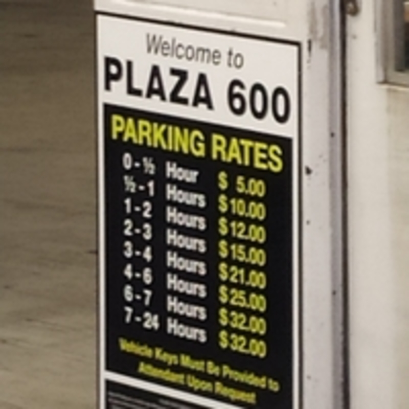 Street view of Plaza 600