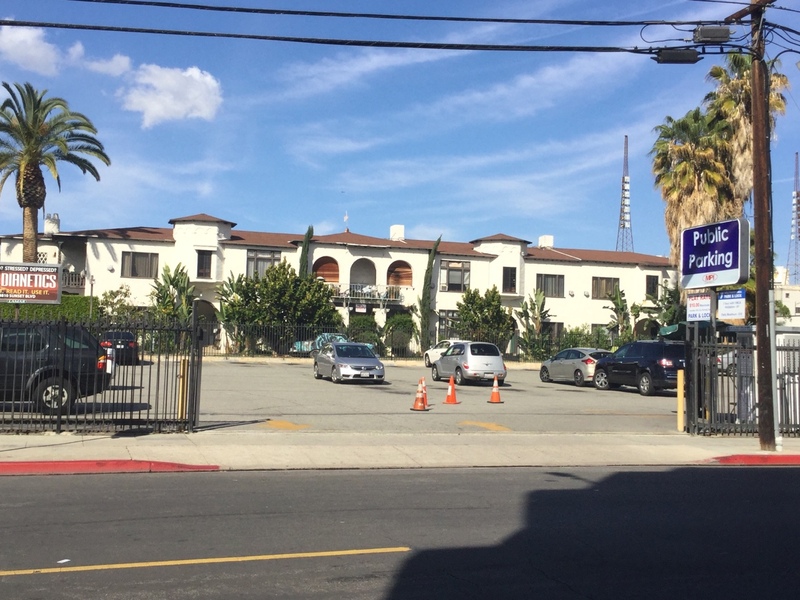 Street view of Selma Ave Parking Lot
