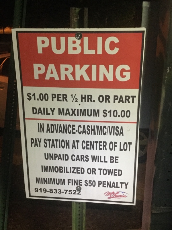 Street view of Lot 7 – Hillsborough Street