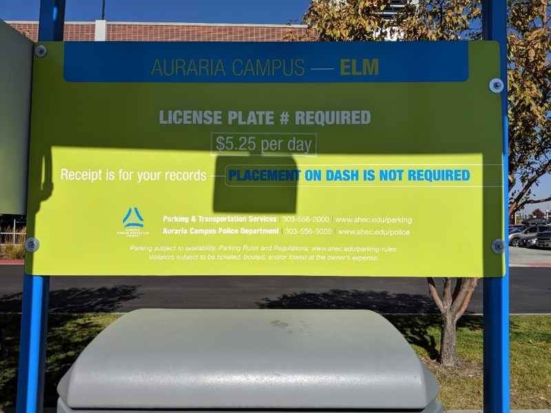 Street view of Elm Lot