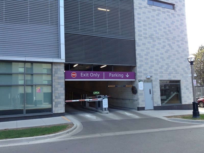 Street view of CAMH Parking -  Queen Street Site