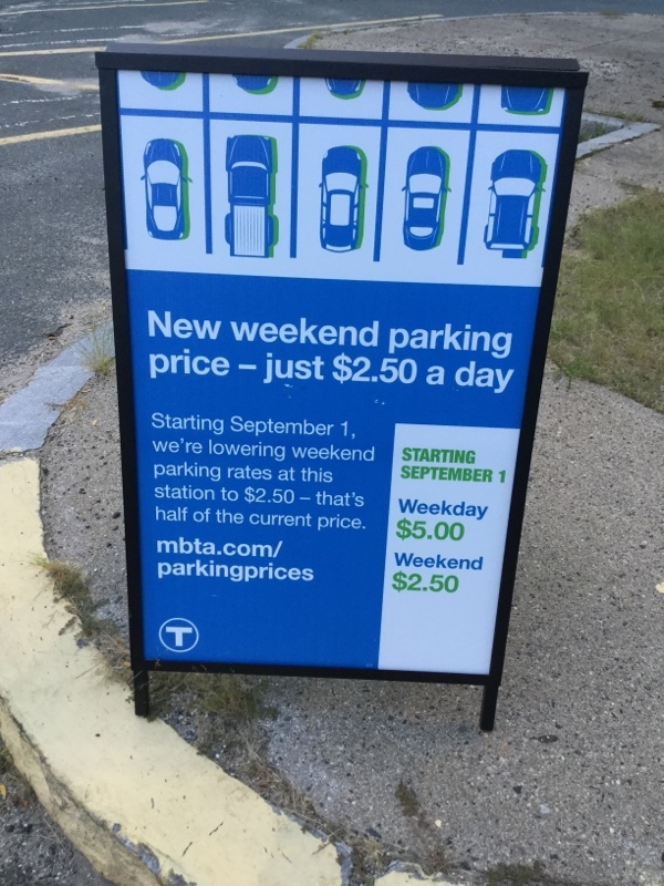 Street view of Orient Heights Barnes Avenue Parking Lot