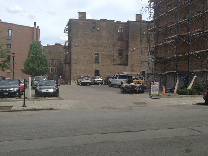 Street view of 12th and Vine Lot