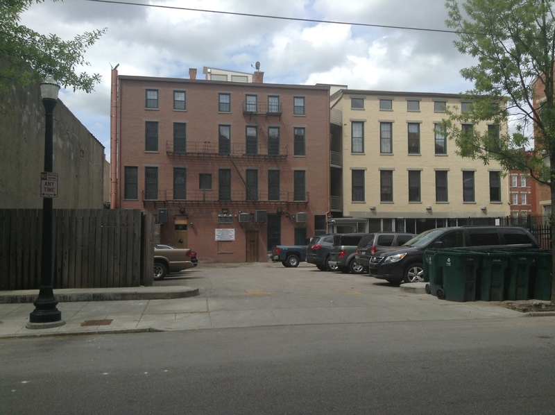 Street view of 12th and Vine Lot