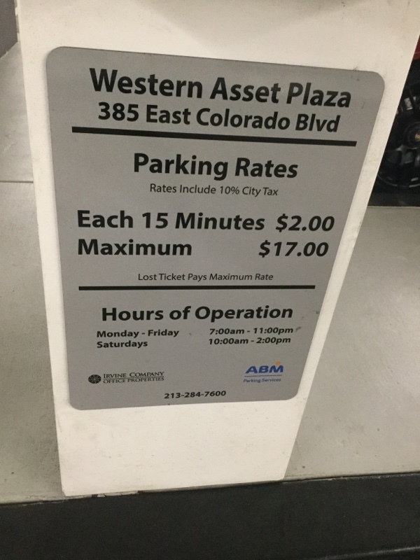 Street view of Western Asset Plaza