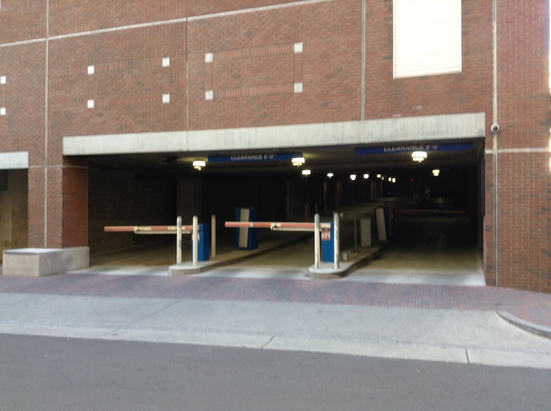 Street view of Avenue Condominium Garage