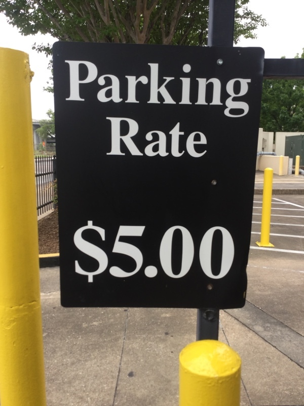 Street view of Women's Parking Lot (SJMC)