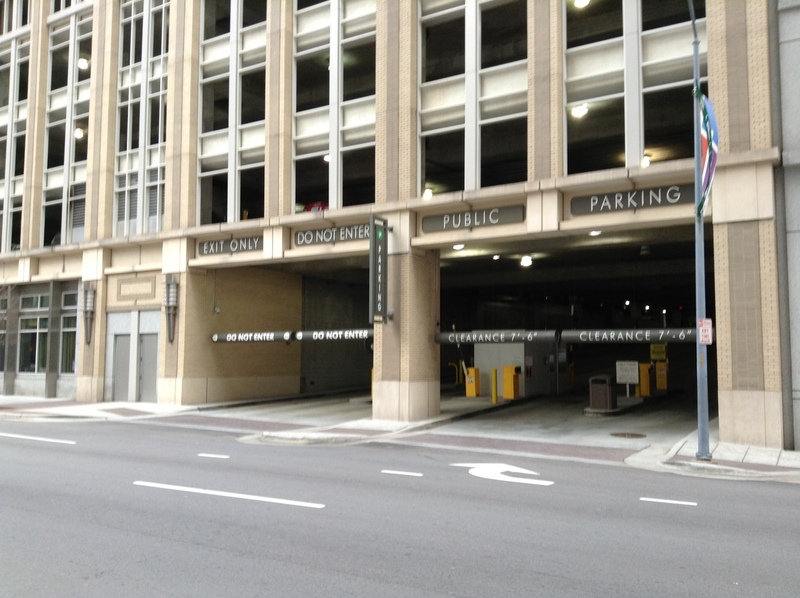 Street view of City Center Deck