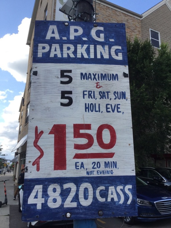 Street view of 4808 Cass Ave Lot