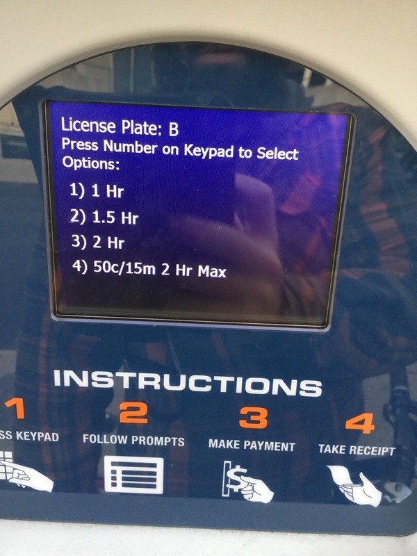 Street view of Metered Parking BQ