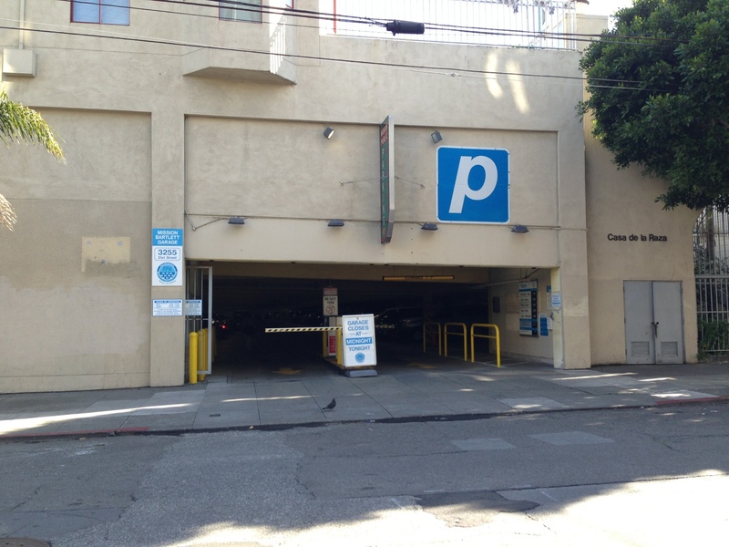 Street view of Mission-Bartlett Garage