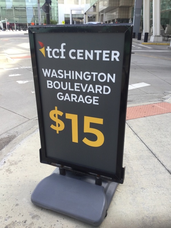 Street view of Huntington Place Washington Boulevard Garage