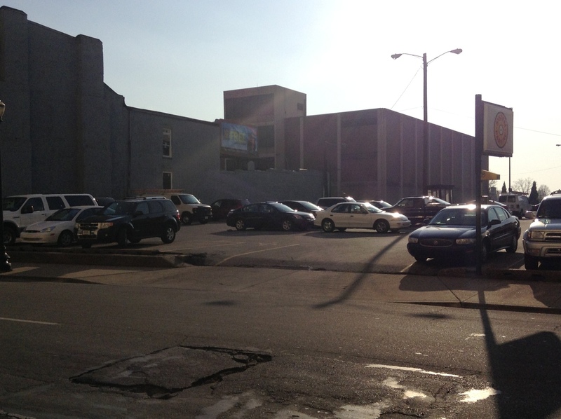Street view of Parking Associates lot