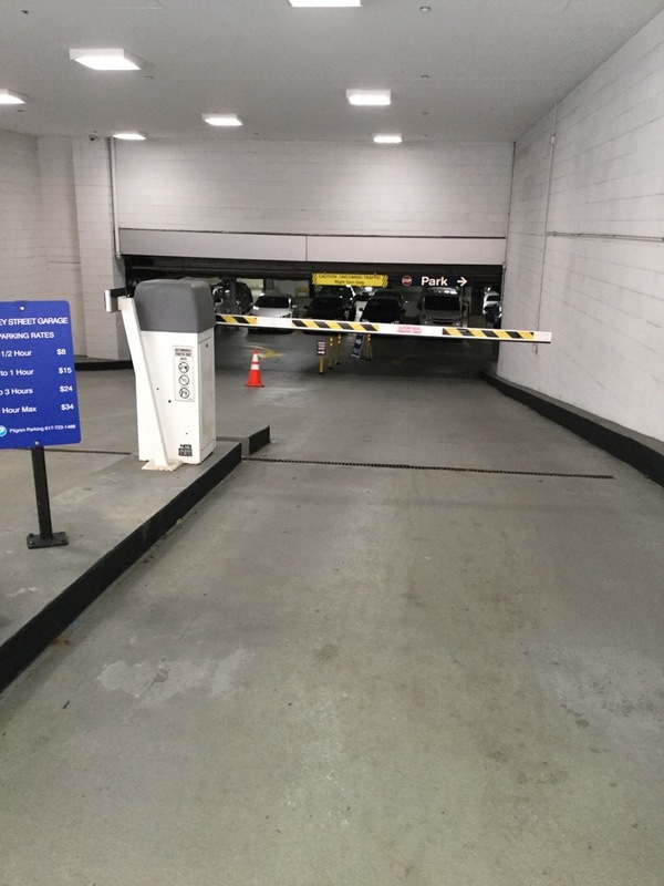 Street view of Binney Street Garage