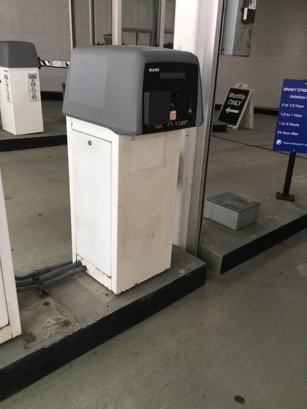 Street view of Binney Street Garage