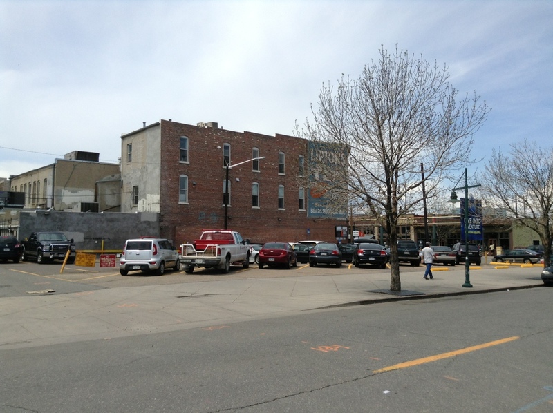 Street view of 21st St Lot