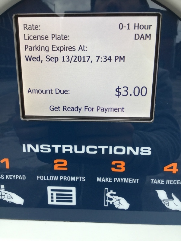 Street view of Auditorium Lot