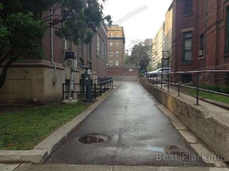 Street view of 100 College Street Parking Lot