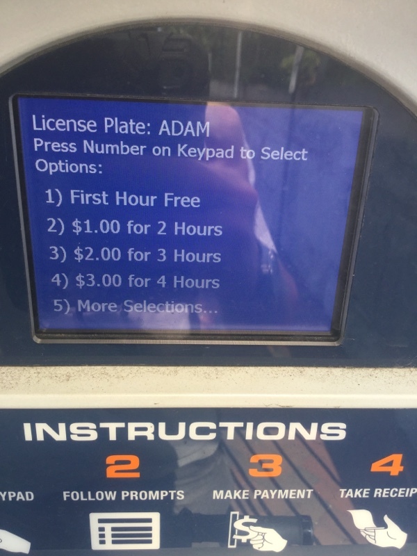 Street view of Main Street Station Lot