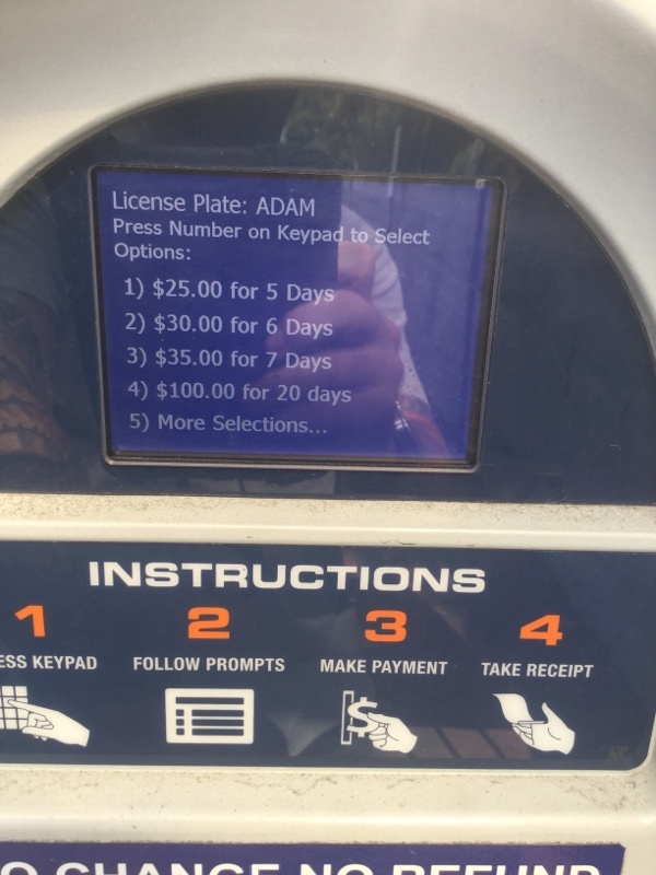 Street view of Main Street Station Lot