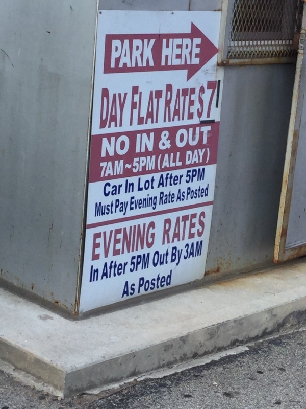 Street view of Callowhill Center Parking